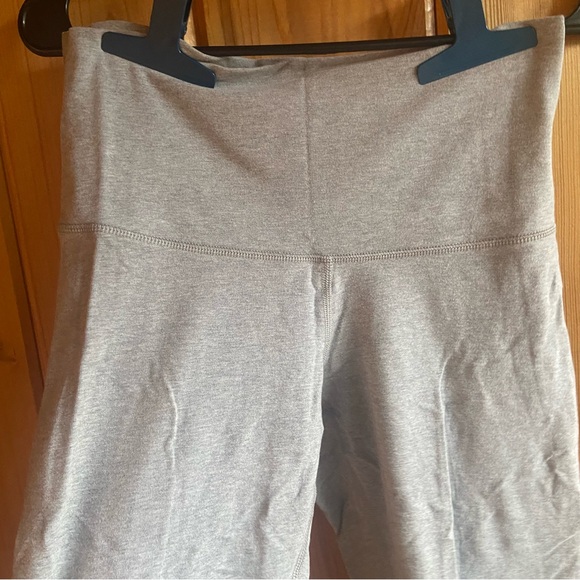 Lululemon Wunder Under Light Grey High Waisted Legging Cotton Pant - Picture 5 of 7